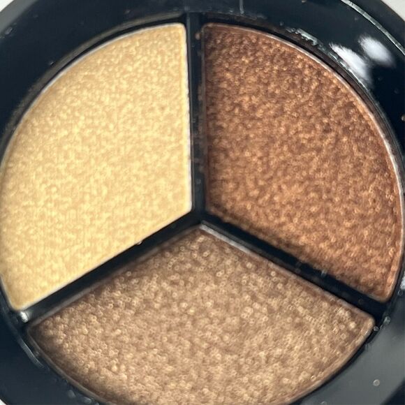 Model Co Metallic Eyeshadow Trio Palette St. Tropez Brown Neutrals 3g .1oz NIB - Picture 3 of 7